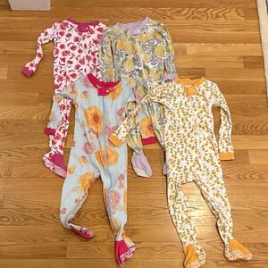 Burt's Bees Baby Lot of Pajamas